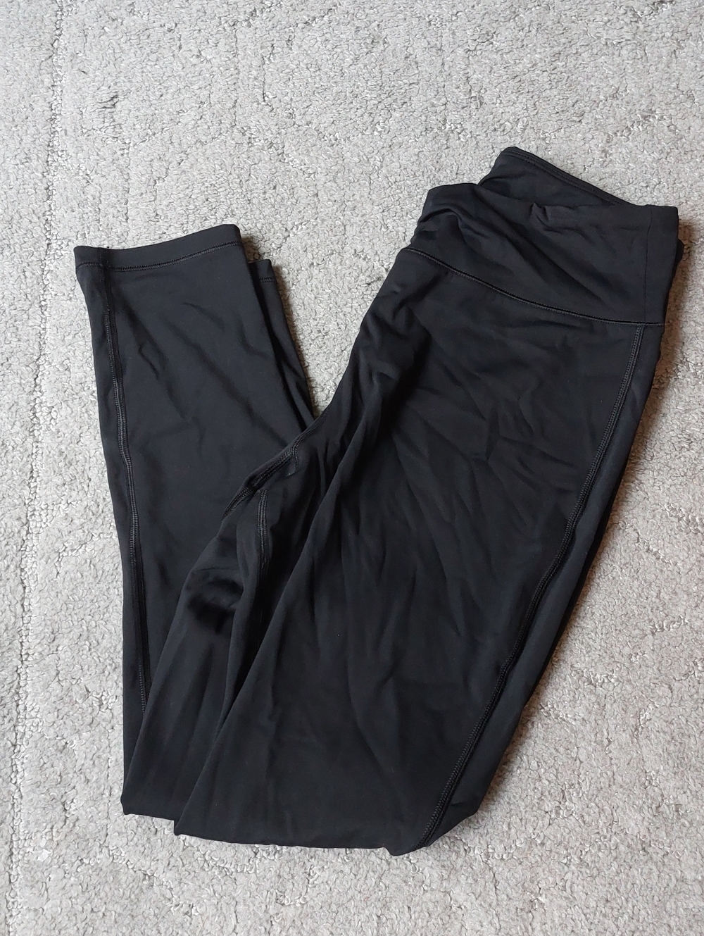 Black Aero Cinch Waist Leggings